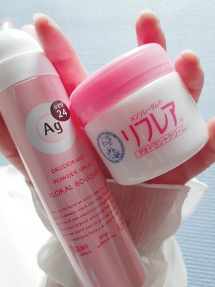 パウダースプレー h (フローラルブーケ)/エージーデオ24/デオドラント・制汗剤を使ったクチコミ(3枚目)