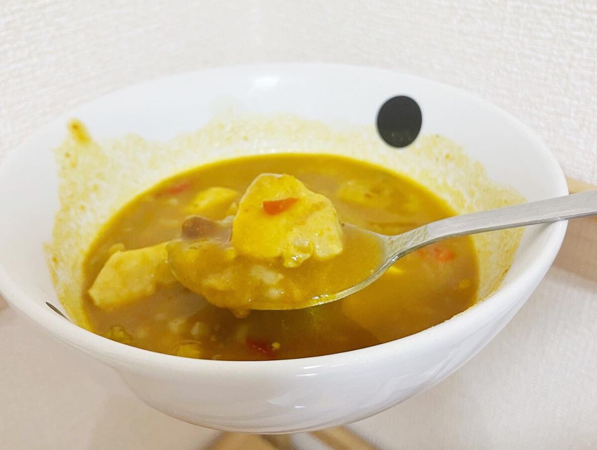 もち麦スープ/ラコックマルシェ/低糖質食品を使ったクチコミ(4枚目)