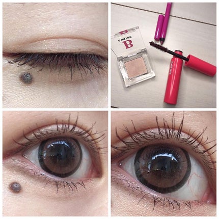 ニュアンスカラーマスカラ/BABYMEE/マスカラを使ったクチコミ(4枚目)