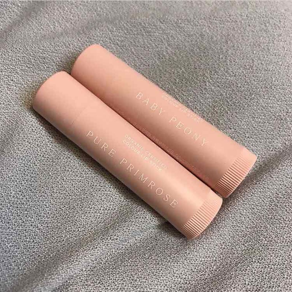 カラーリップスティック ベビーピオニー/アルジェラン/リップクリームを使ったクチコミ（1枚目）