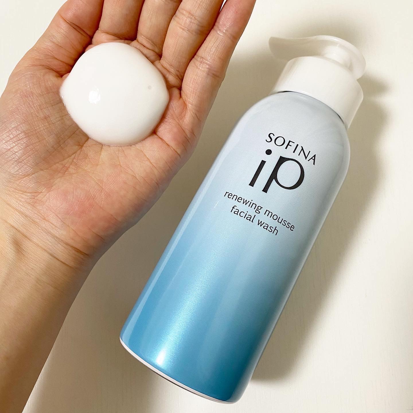 ソフィーナ iP リニュー ムース ウォッシュ/SOFINA iP/泡洗顔を使ったクチコミ（2枚目）
