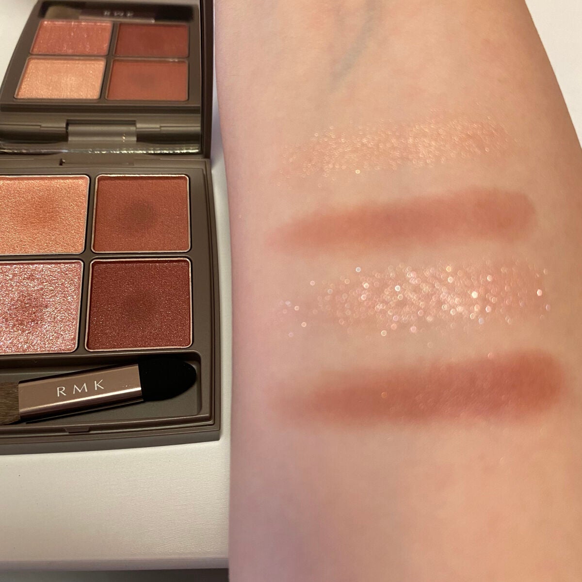 オブスキュア テンプテイション アイシャドウパレット/RMK/アイシャドウパレットを使ったクチコミ(2枚目)