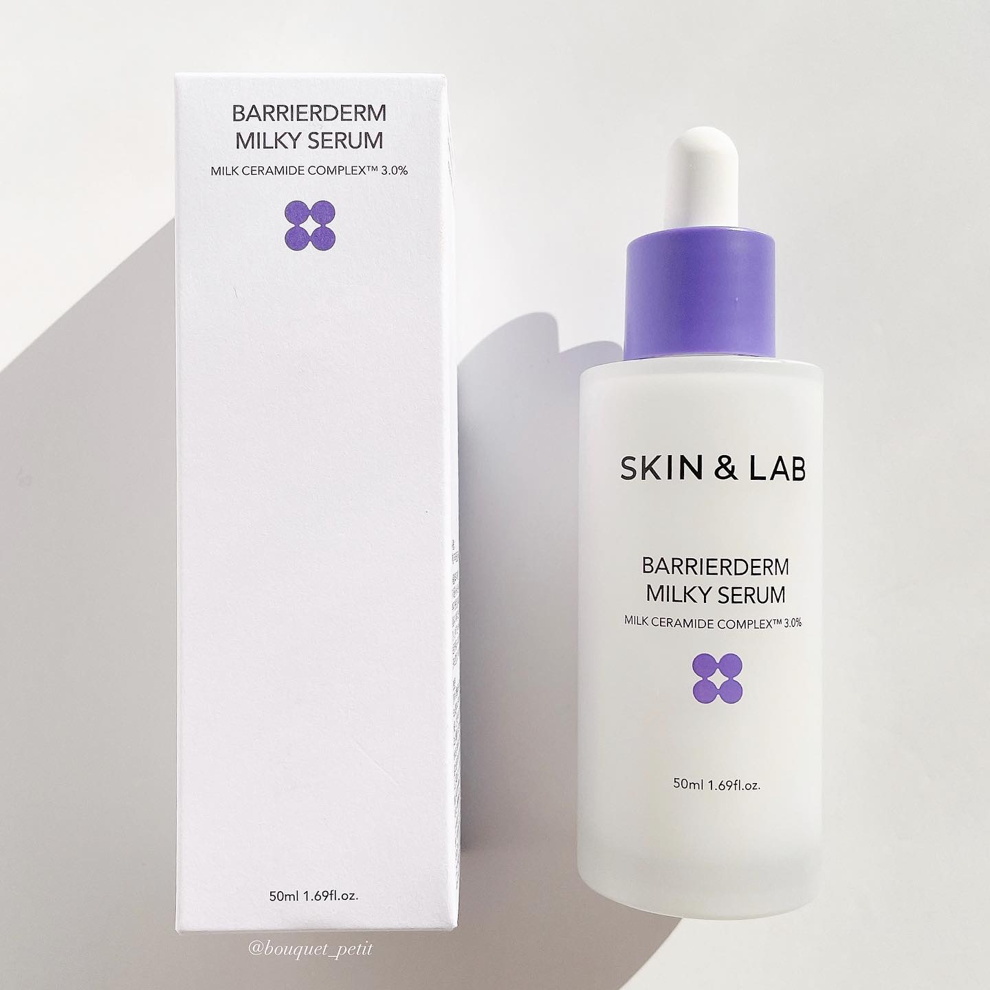 バリアダームミルキーセラム/SKIN&LAB/美容液を使ったクチコミ（3枚目）