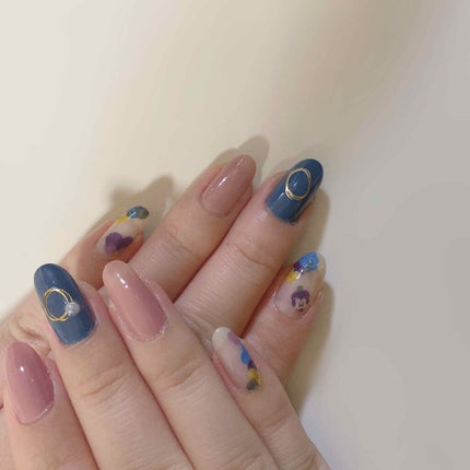 ネイルホリック Dusty pastel color/ネイルホリック/マニキュアを使ったクチコミ(2枚目)