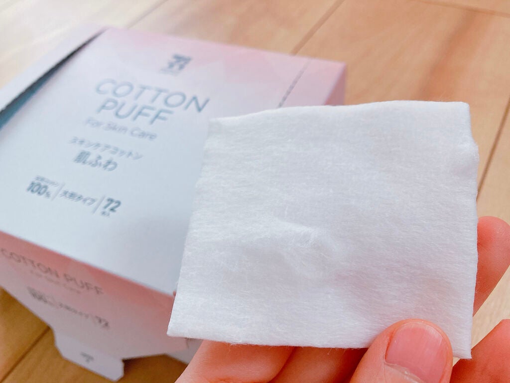 コットンパフ/セブンプレミアム/パフ・スポンジを使ったクチコミ(2枚目)