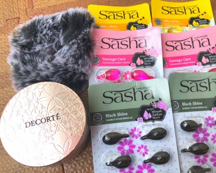 ヘアビタミン ブラック(ブラックシャイン)/Sasha/ヘアオイルを使ったクチコミ(1枚目)