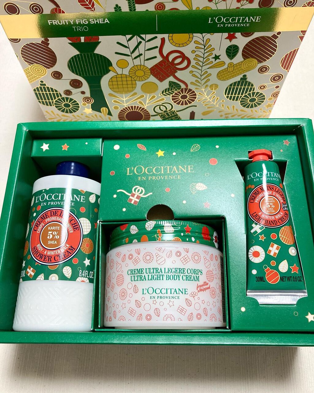 フルーティフィグ シア シャワークリーム/L'OCCITANE/ボディソープを使ったクチコミ（1枚目）