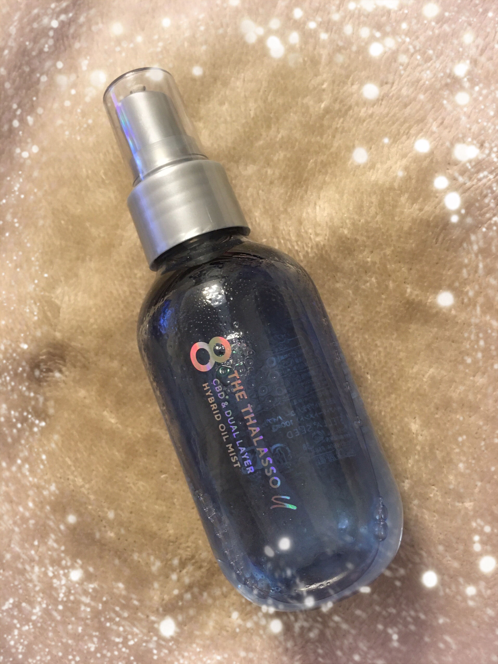 ユー CBD＆デュアルレイヤー ハイブリッド オイルミスト/エイトザタラソ/ヘアミストを使ったクチコミ（1枚目）