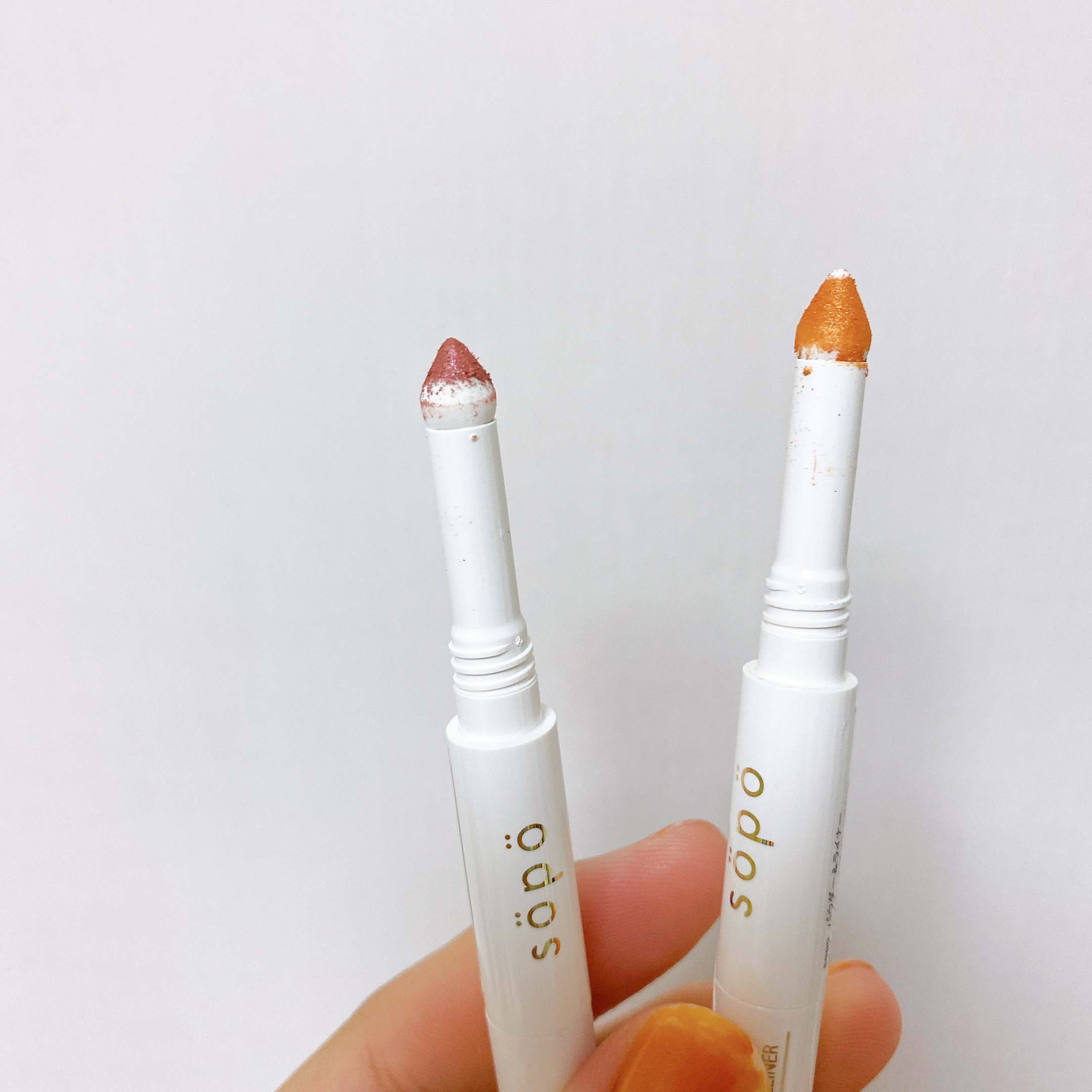 パウダー&ライナー/sopo/スティックアイシャドウを使ったクチコミ（1枚目）