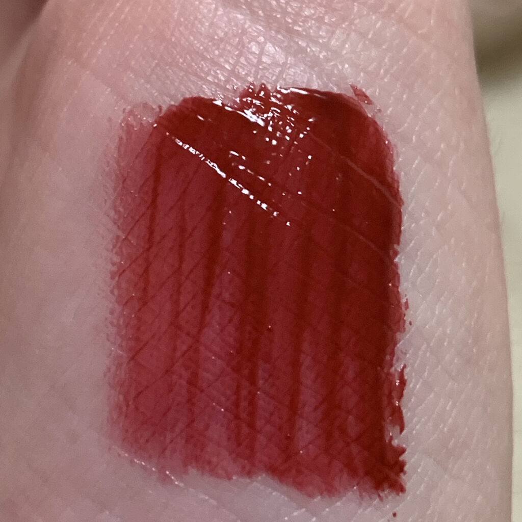 ジューシーラスティングティント/rom&nd/リップティントを使ったクチコミ（3枚目）