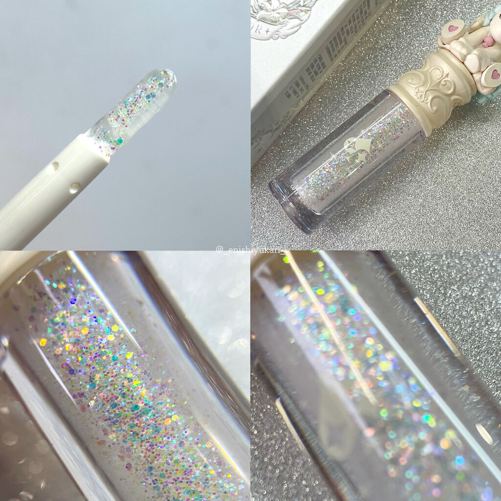 可愛物語 奇境の森 リキッドアイシャドウ/Cute Rumor(可愛物語)/リキッドアイシャドウを使ったクチコミ（3枚目）