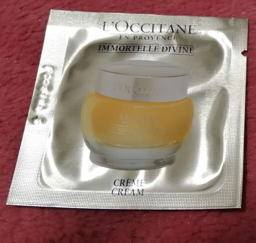 イモーテル ディヴァイン クリーム(旧)/L'OCCITANE/フェイスクリームを使ったクチコミ(1枚目)