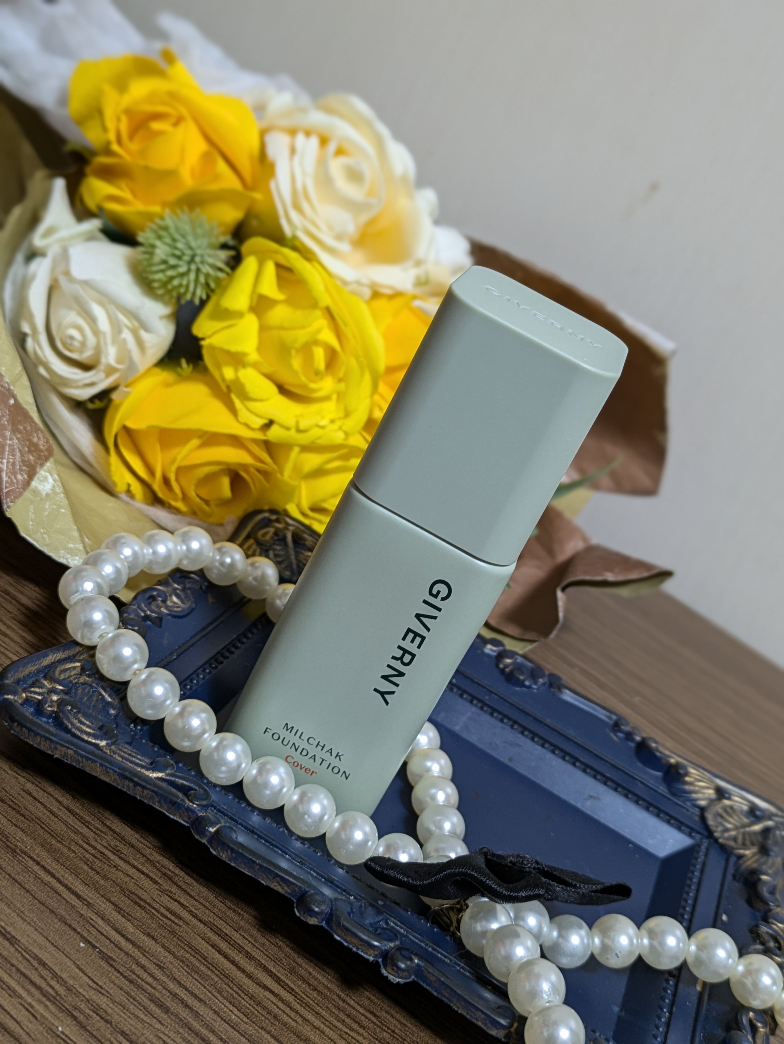 ジヴェルニー 密着カバーファンデーション/GIVERNY/リキッドファンデーションを使ったクチコミ（2枚目）