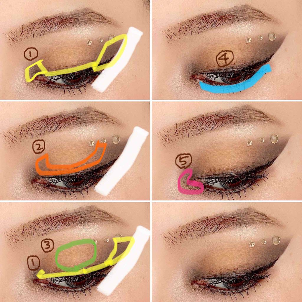 UT シャドウ パレット/NYX Professional Makeup/アイシャドウパレットを使ったクチコミ(3枚目)