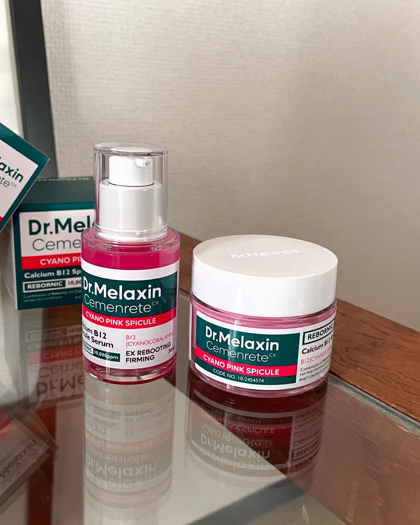 セメンリトシアノ ピンクスピキュールセラム/Dr.Melaxin/美容液を使ったクチコミ（1枚目）