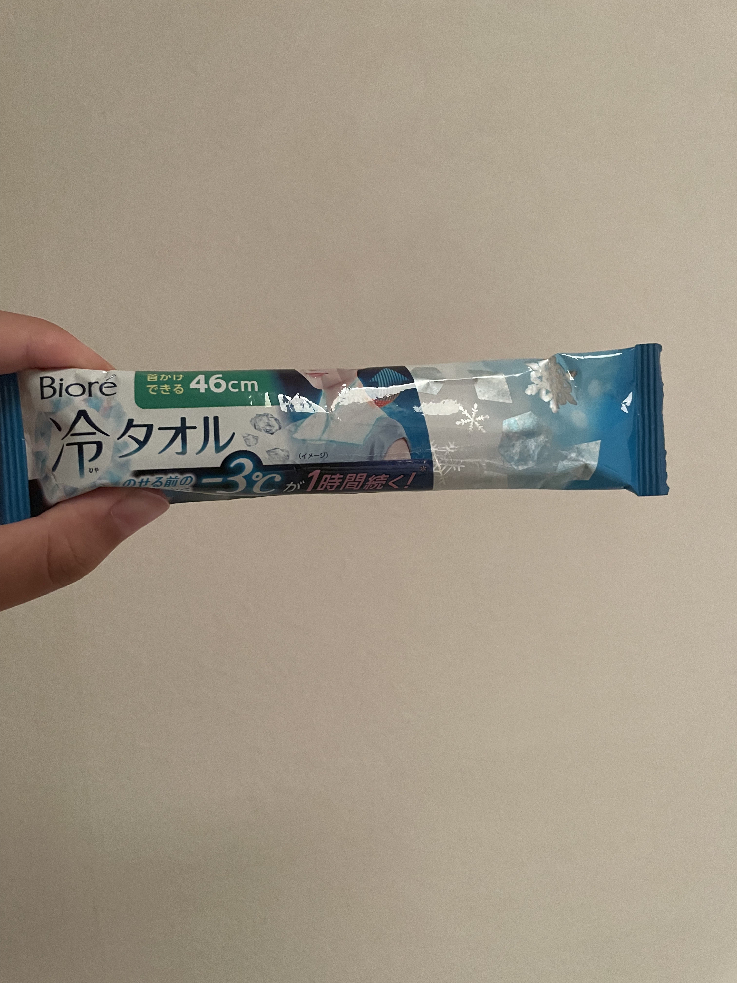 冷タオル 無香性/ビオレ/ボディシートを使ったクチコミ（2枚目）