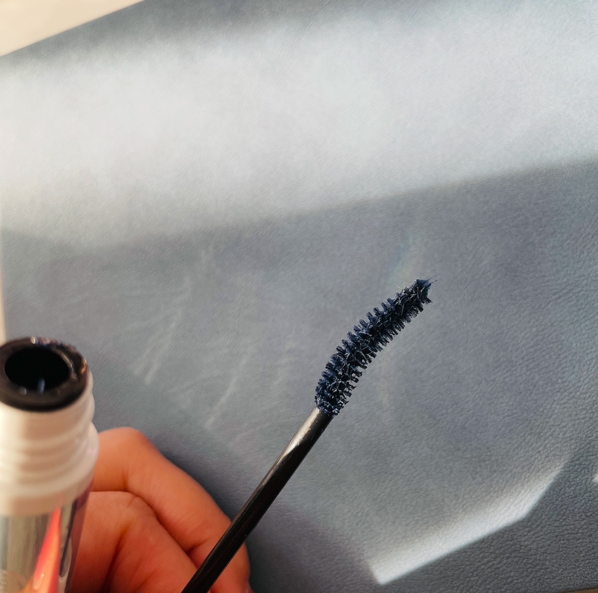 カールキープ マスカラベース ブルーグレー/ヒロインメイク/マスカラ下地を使ったクチコミ（2枚目）