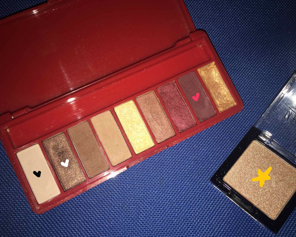 UR GLAM　POWDER EYESHADOW/U R GLAM/単色アイシャドウを使ったクチコミ（3枚目）