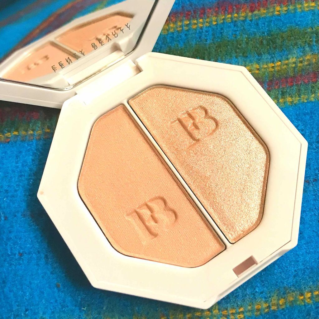 KILLAWATT FREESTYLE HIGHLIGHTER DUO/FENTY BEAUTY BY RIHANNA/パウダーハイライトを使ったクチコミ(2枚目)