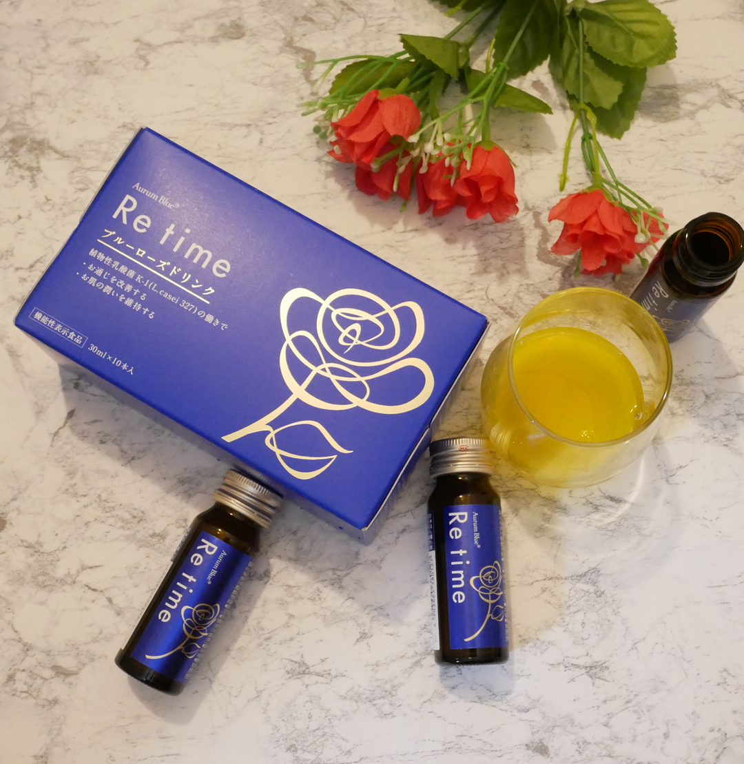 Re time ブルーローズドリンク/オーラムブルー/美容ドリンクを使ったクチコミ（1枚目）