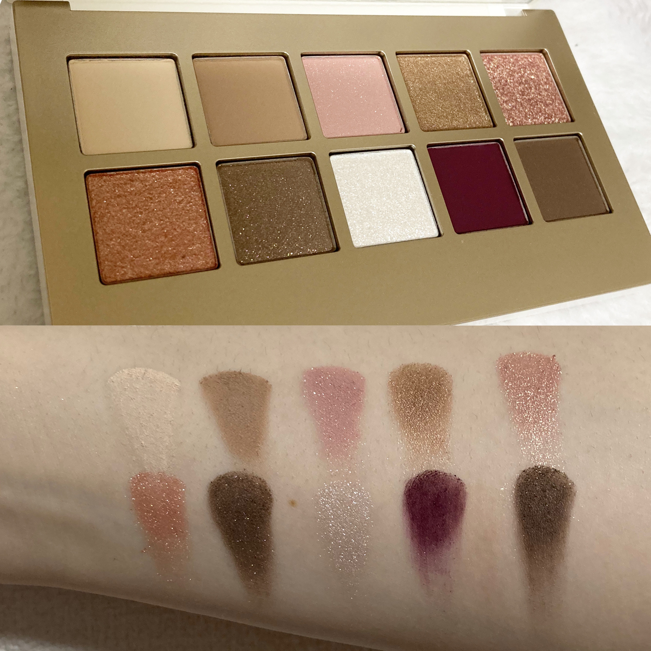 ニューデップスアイシャドウパレット/hince/アイシャドウパレットを使ったクチコミ（1枚目）