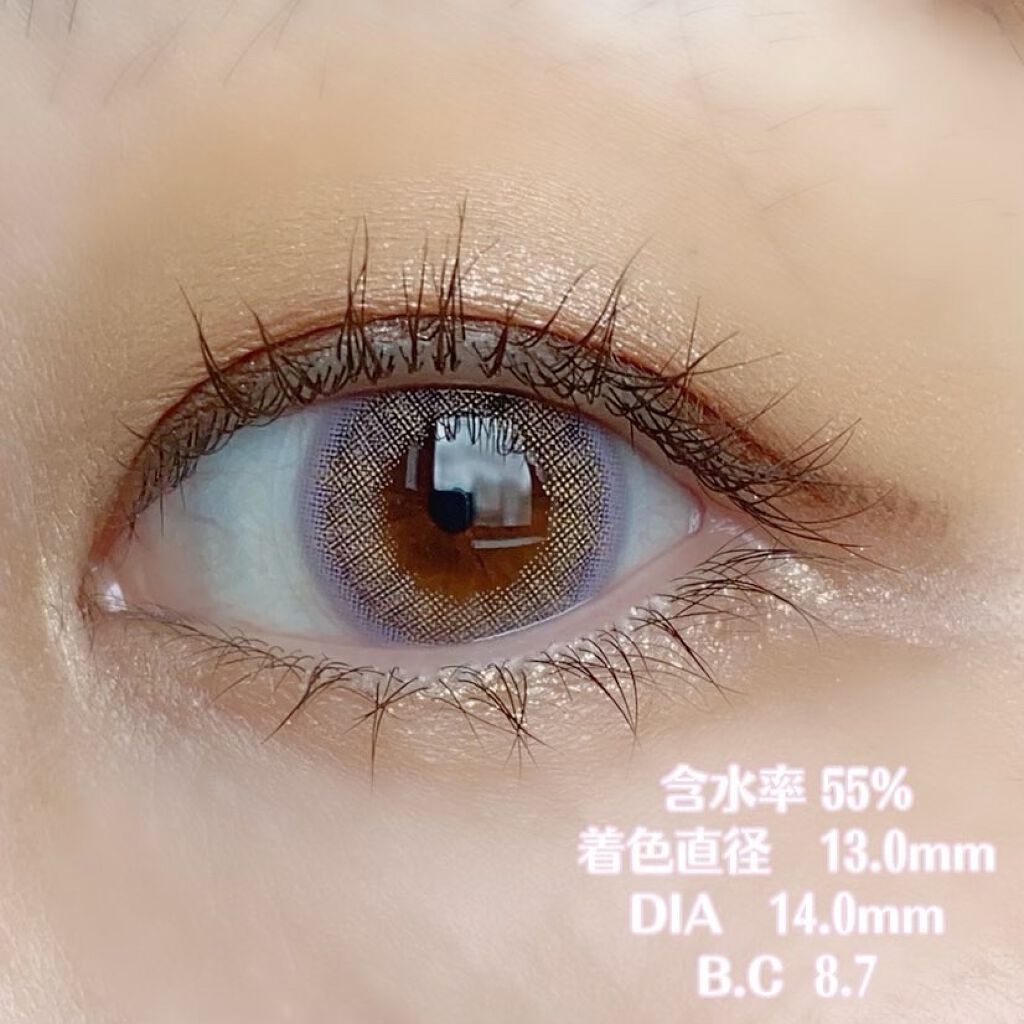 ピエナージュ ミミジェム ワンデー/PienAge/カラーコンタクトレンズを使ったクチコミ（3枚目）