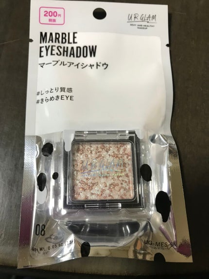 UR GLAM MARBLE EYESHADOW/U R GLAM/単色アイシャドウを使ったクチコミ(1枚目)