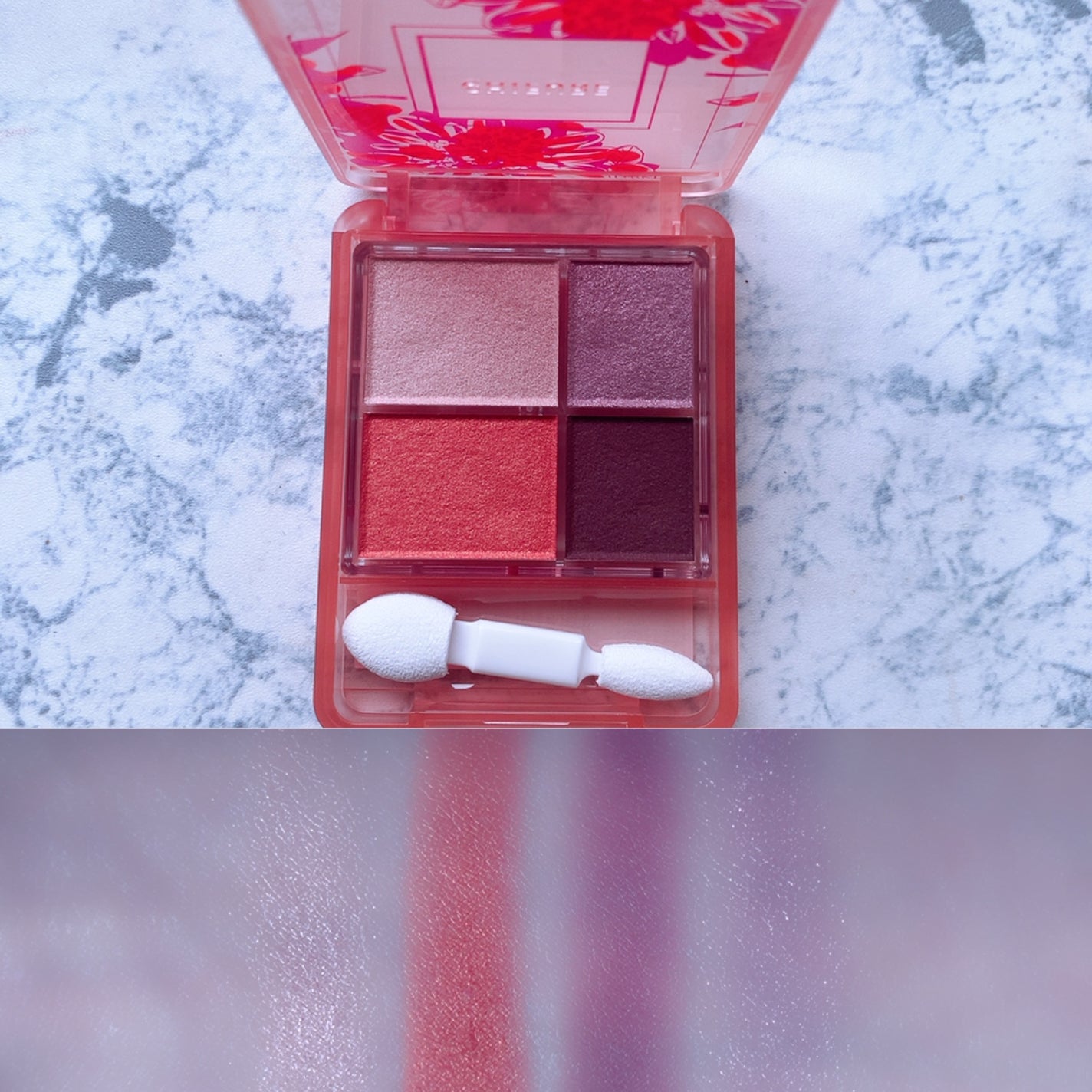 グラデーション アイシャドウ/ちふれ/アイシャドウパレットを使ったクチコミ(4枚目)