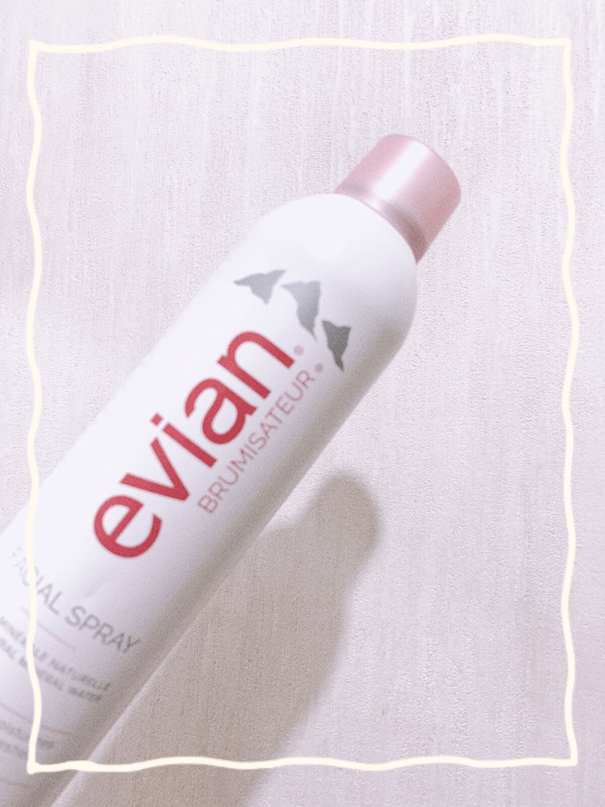 フェイシャルスプレー/エビアン/ミスト状化粧水を使ったクチコミ（1枚目）