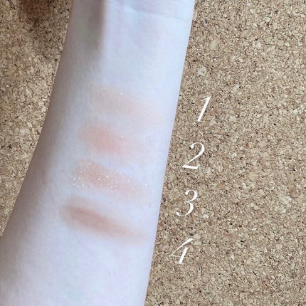 Peach Blush Toast cafe eye palette/NOTONE/アイシャドウパレットを使ったクチコミ(5枚目)