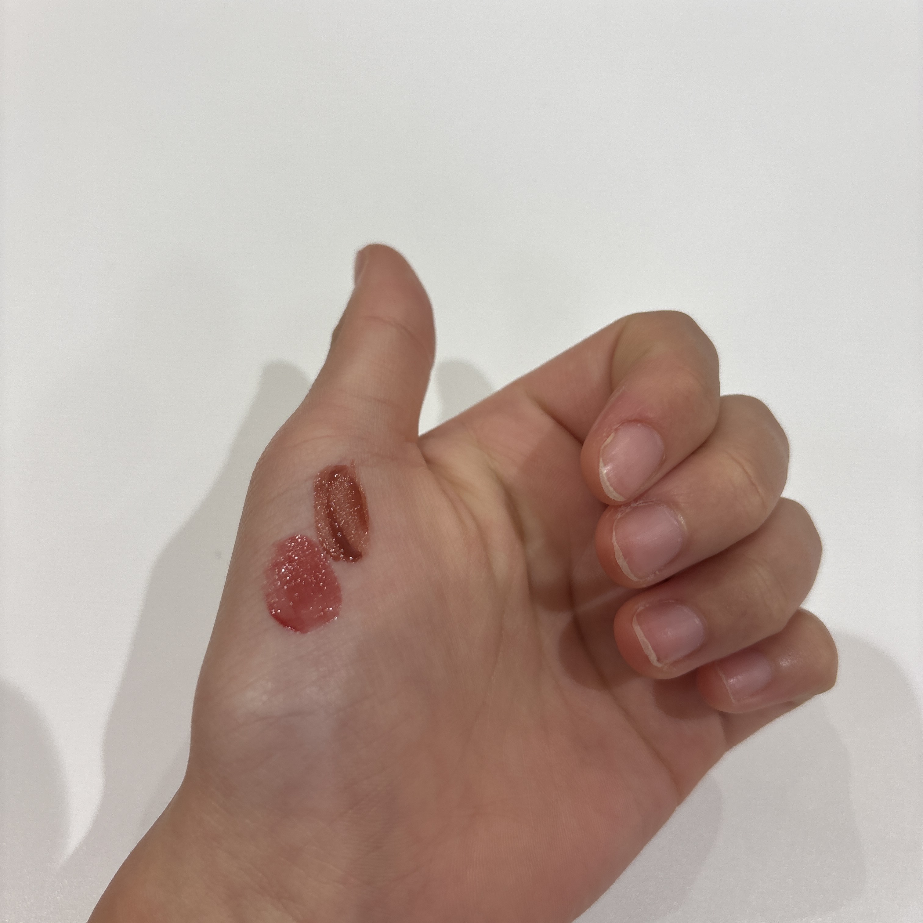 ウォーターリフレクティングリップティント R07 ほろ甘サングリア/INTO U/リップティントを使ったクチコミ（2枚目）