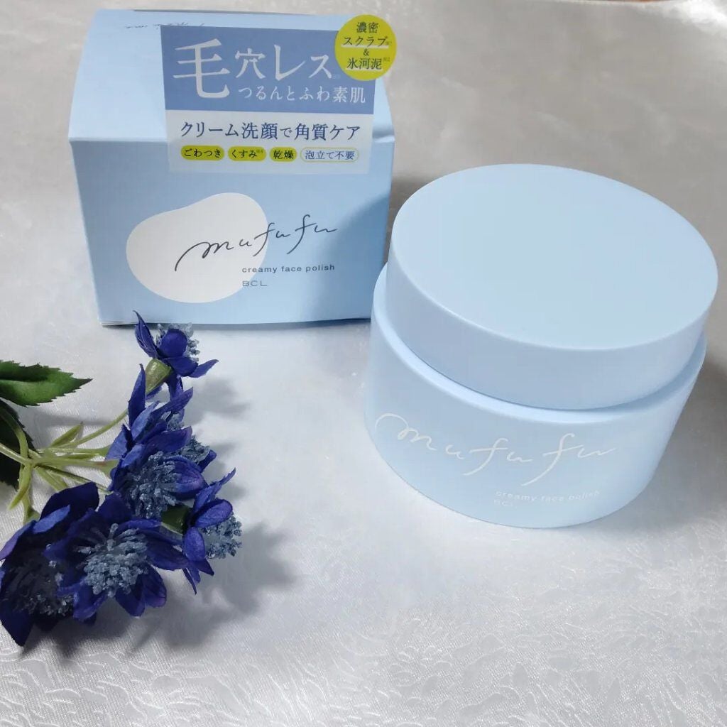 クリーミーフェイスポリッシュ/ムフフ/洗顔フォームを使ったクチコミ(1枚目)