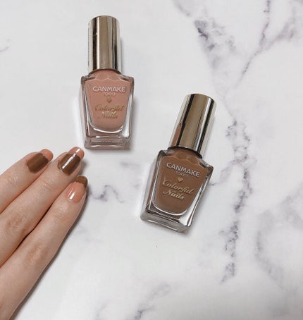 カラフルネイルズ/キャンメイク/マニキュアを使ったクチコミ(1枚目)