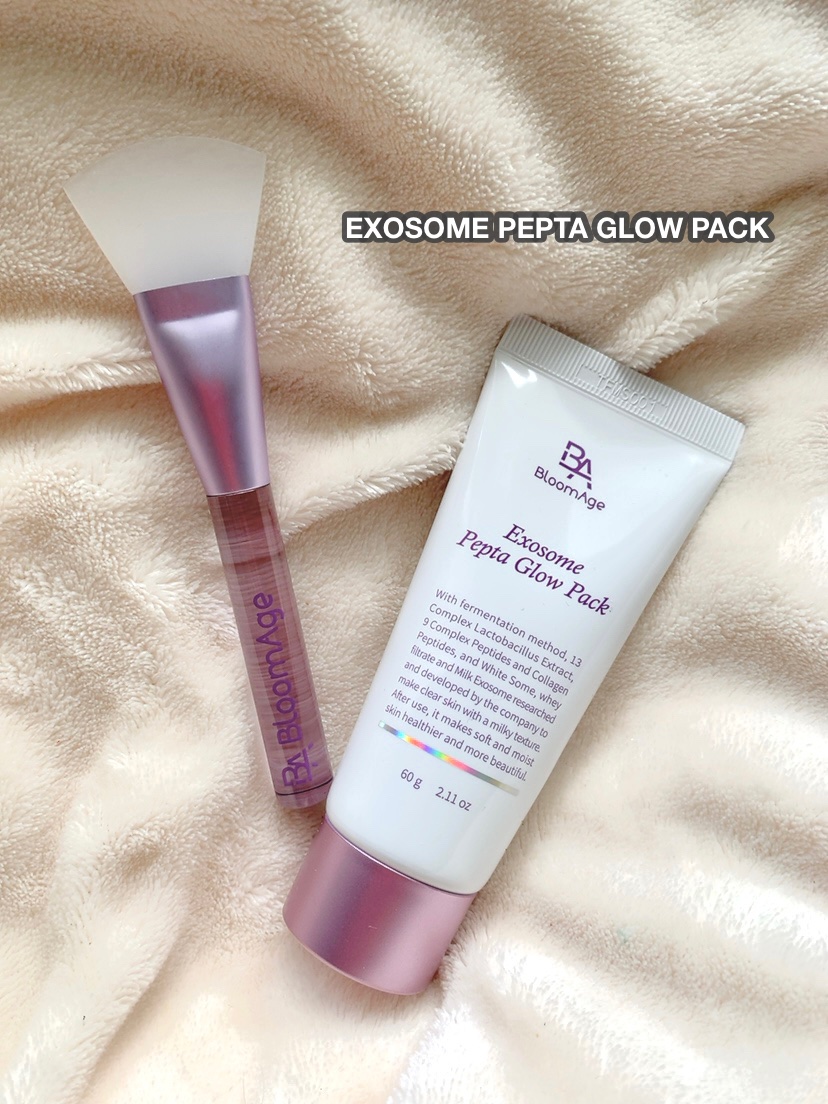 エクソソーム ペプチド グロウ パック/BloomAge/美容液を使ったクチコミ（2枚目）