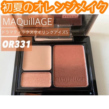 ドラマティックスタイリングアイズＳ/マキアージュ/アイシャドウパレットを使ったクチコミ（1枚目）