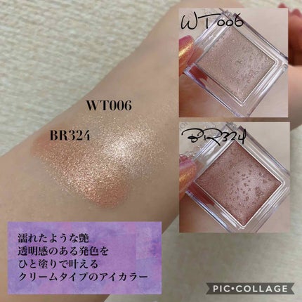 セレクト アイカラー N グロウ/ESPRIQUE/ジェル・クリームアイシャドウを使ったクチコミ(2枚目)