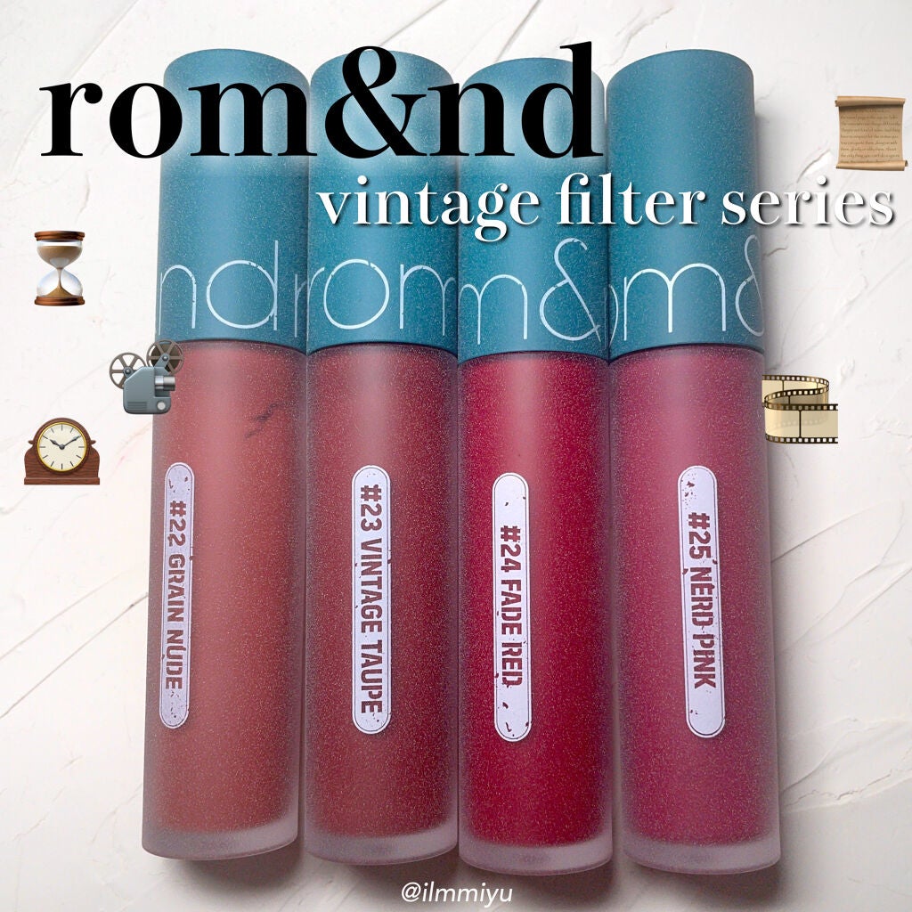 ゼロベルベットティント/rom&nd/リップティントを使ったクチコミ(1枚目)