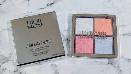 ディオール バックステージ フェイス グロウ パレット/Dior/ハイライトを使ったクチコミ(6枚目)