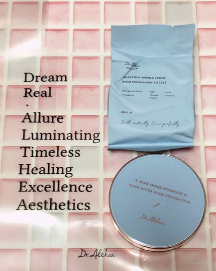 ダブル セラム バーム ファンデーション/Dr.Althea/クリーム・エマルジョンファンデーションを使ったクチコミ(4枚目)