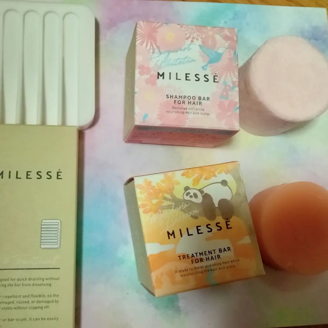 MILESSÉ ミレッセ シャンプーバー G/ミレッセ /市販シャンプーを使ったクチコミ（2枚目）