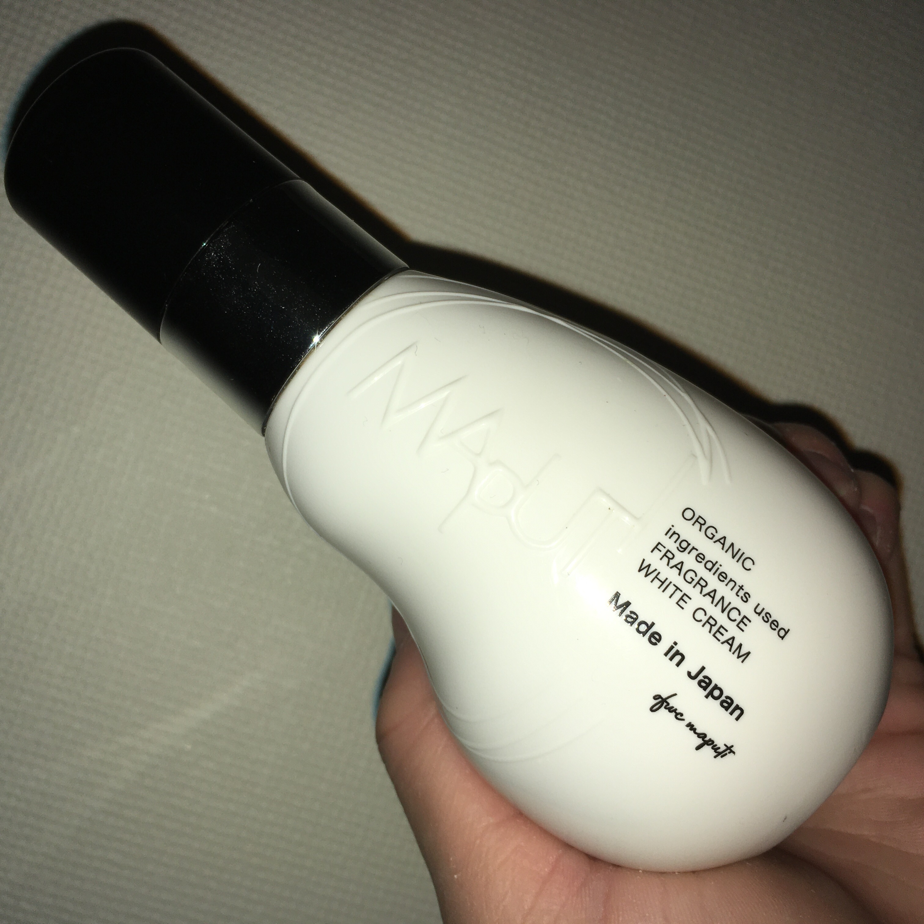 オーガニックフレグランスホワイトクリーム/MAPUTI/デリケートゾーンケアを使ったクチコミ（1枚目）