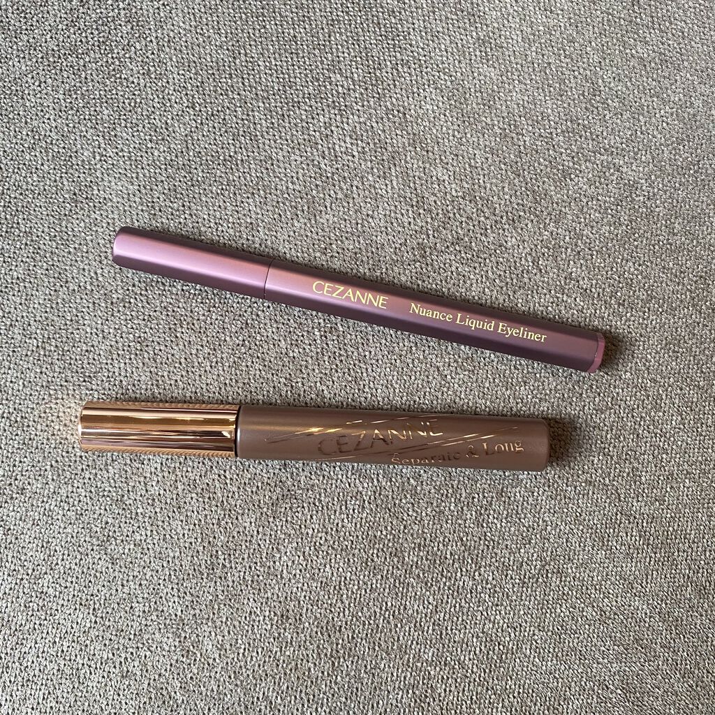 セパレートロングマスカラ/CEZANNE/マスカラを使ったクチコミ（2枚目）