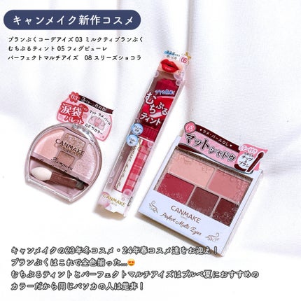 パーフェクトマルチアイズ/キャンメイク/アイシャドウパレットを使ったクチコミ(3枚目)