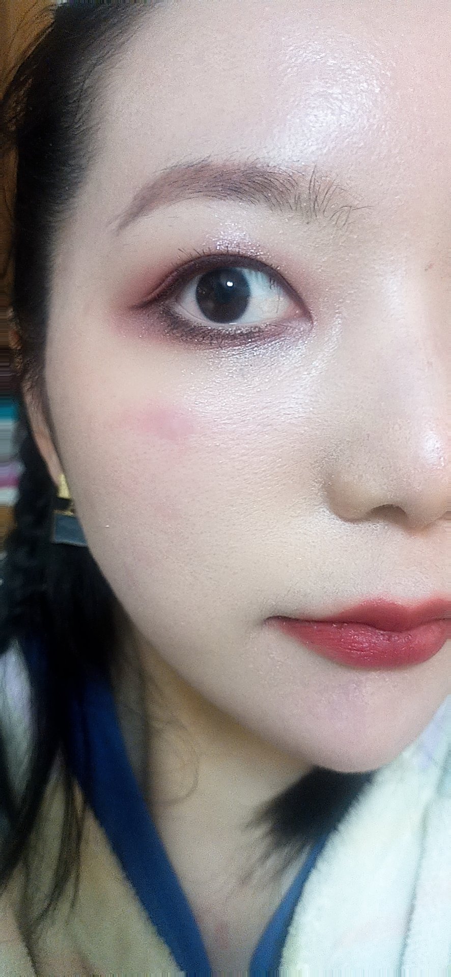 ビッグカバーフィットコンシーラー ライトバニラ/ETUDE/リキッドコンシーラーを使ったクチコミ（2枚目）