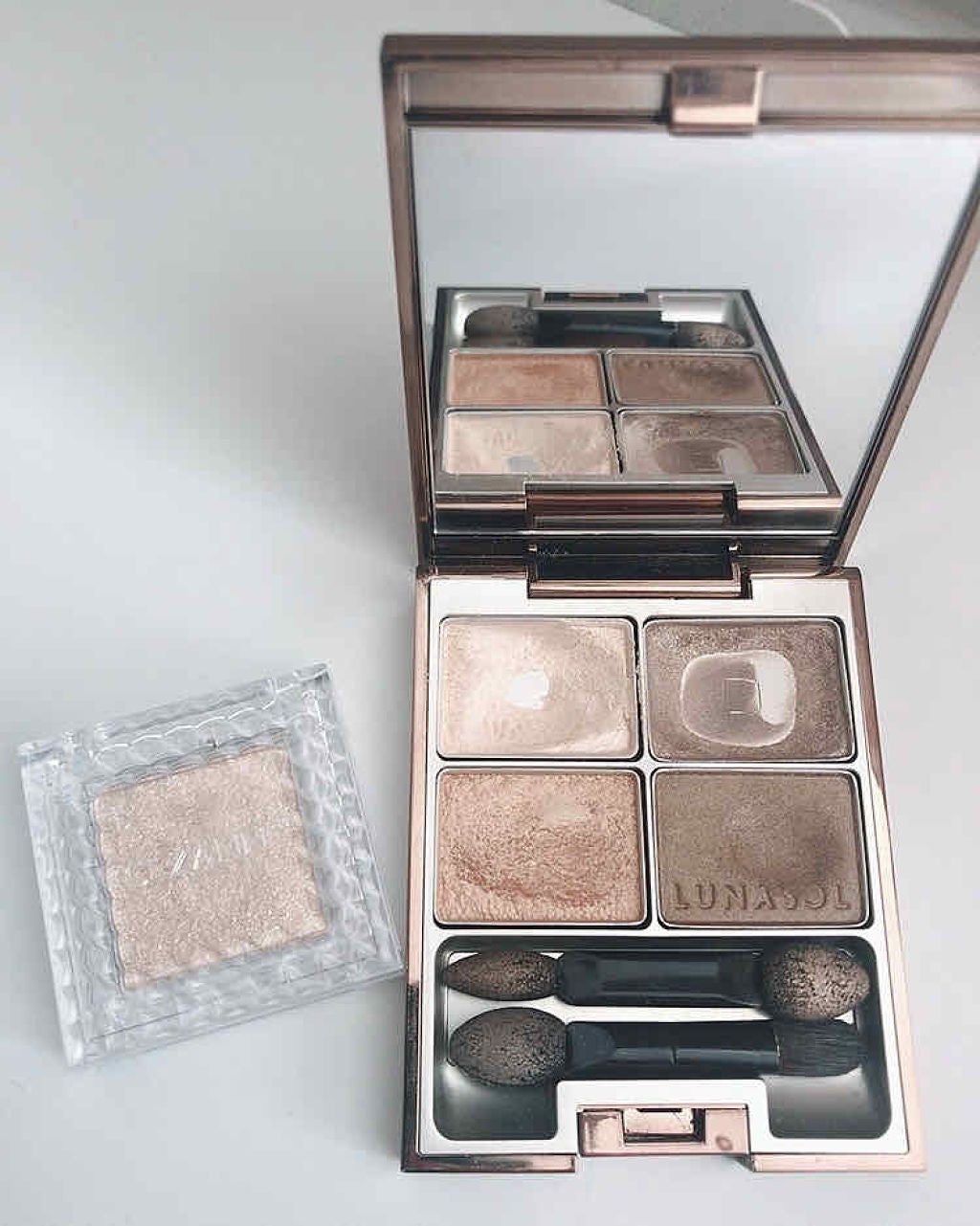 サンドナチュラルアイズ/LUNASOL/アイシャドウパレットを使ったクチコミ(1枚目)