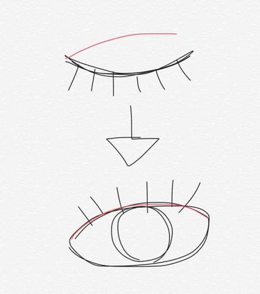 教えてください\( ¨̮ )/

目を伏せたり閉じたりしたら末広型の線があるんですけど、目を開けると無くなります(?)

これって一重ですか？奥二重ですか？

同じような方が居たらどうやって二重にしてる