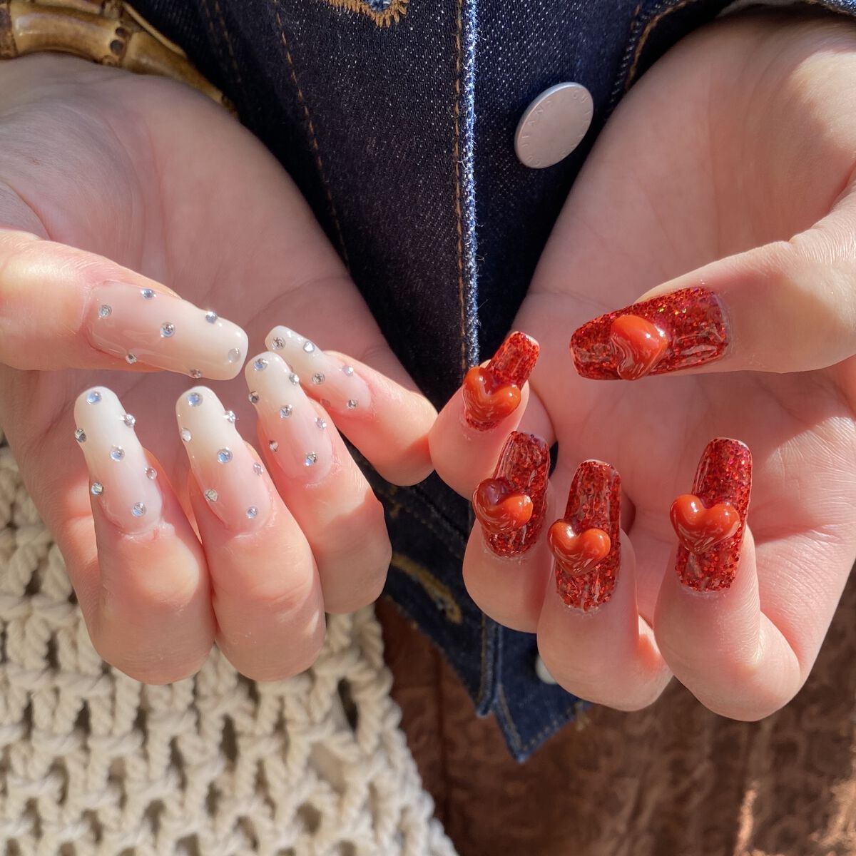 BRG ジェルネイル 20 テラコッタ/DAISO/ジェルネイルを使ったクチコミ（2枚目）