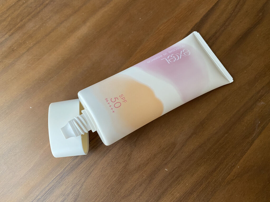 プロテクティブ UVエッセンス/excel/日焼け止めローションを使ったクチコミ（2枚目）