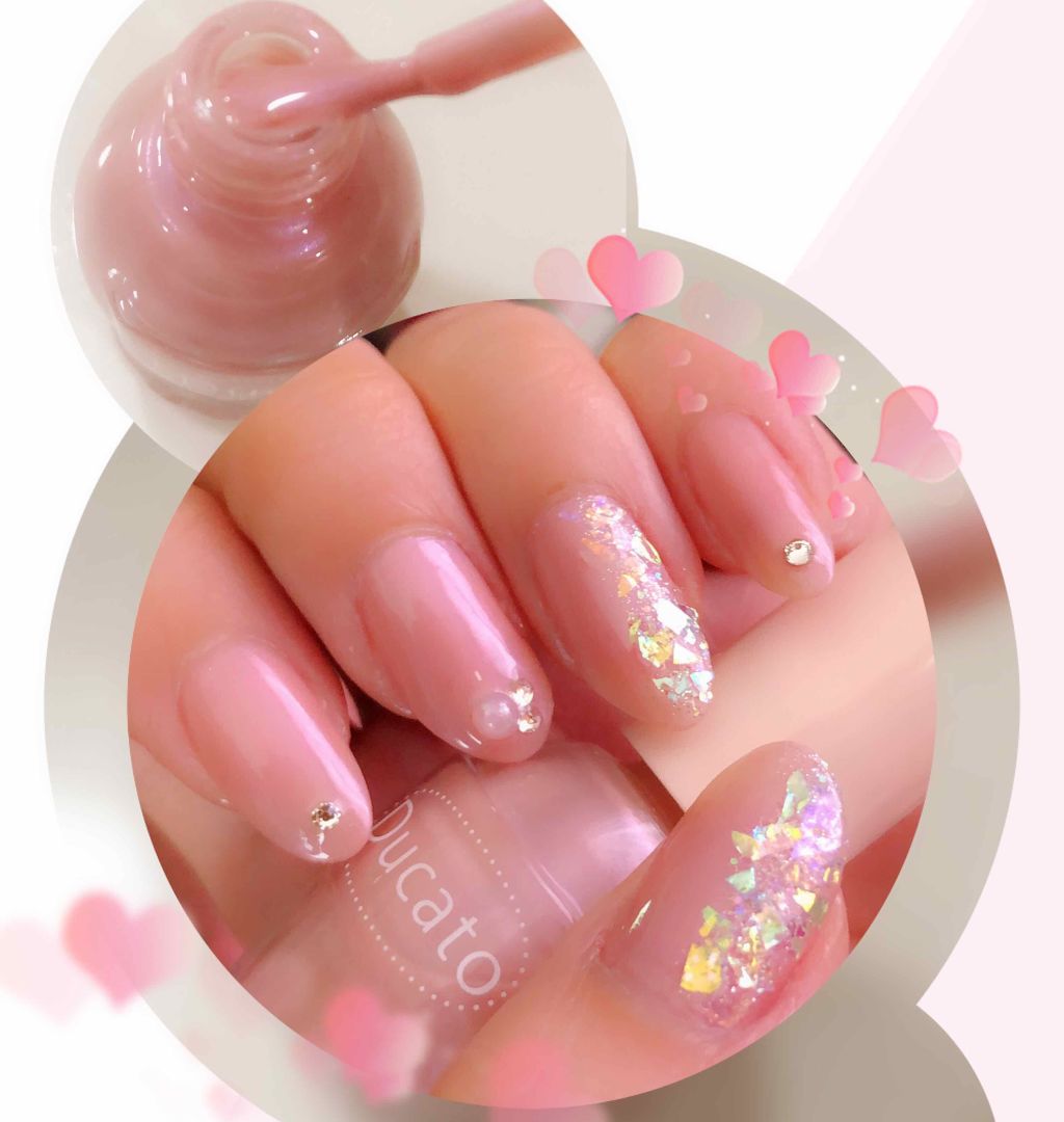 ホログラム/セリア/ネイルチップ・パーツを使ったクチコミ(3枚目)