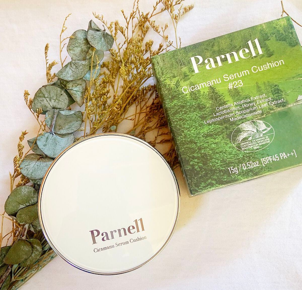 シカマヌ セラム クッションファンデ/parnell/クッションファンデーションを使ったクチコミ(2枚目)